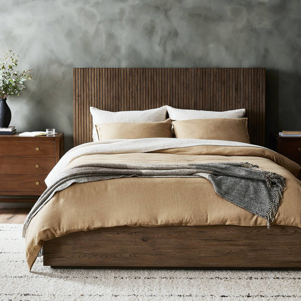 Leo Bed in Rustic Grey