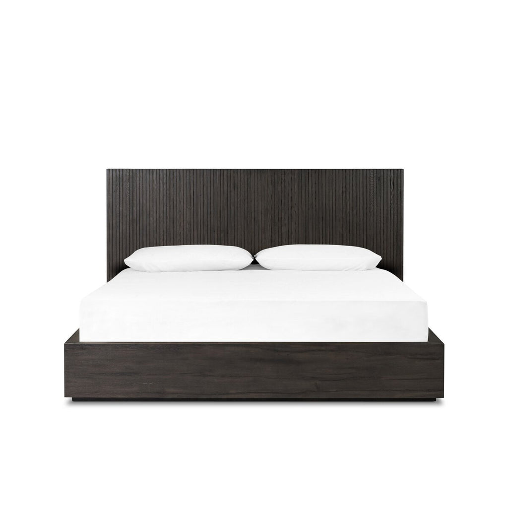 Leo Bed in Smoked Black