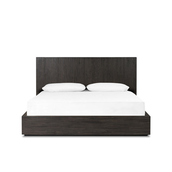 Leo Bed in Smoked Black