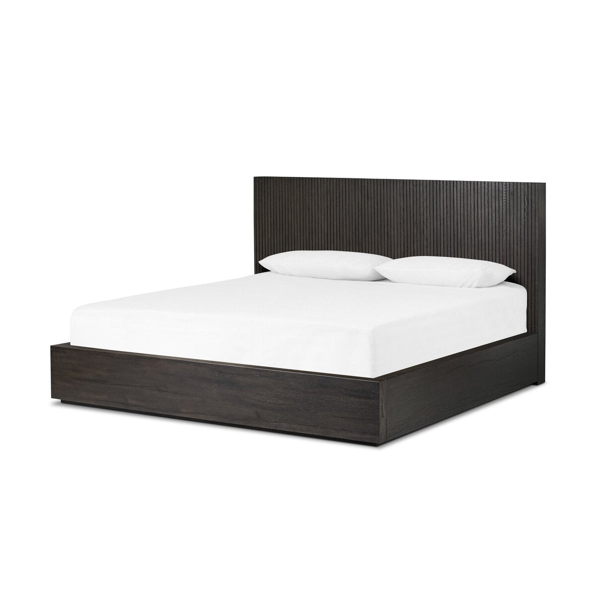 Leo Bed in Smoked Black