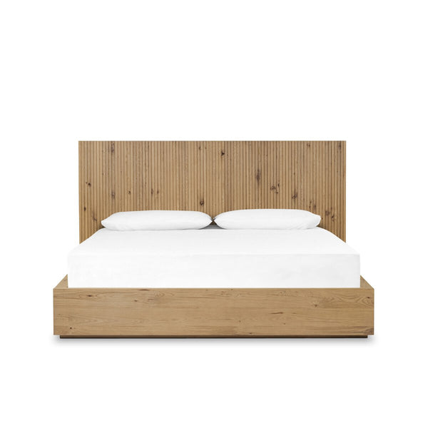 Leo Bed in Rustic Light Natural Oak