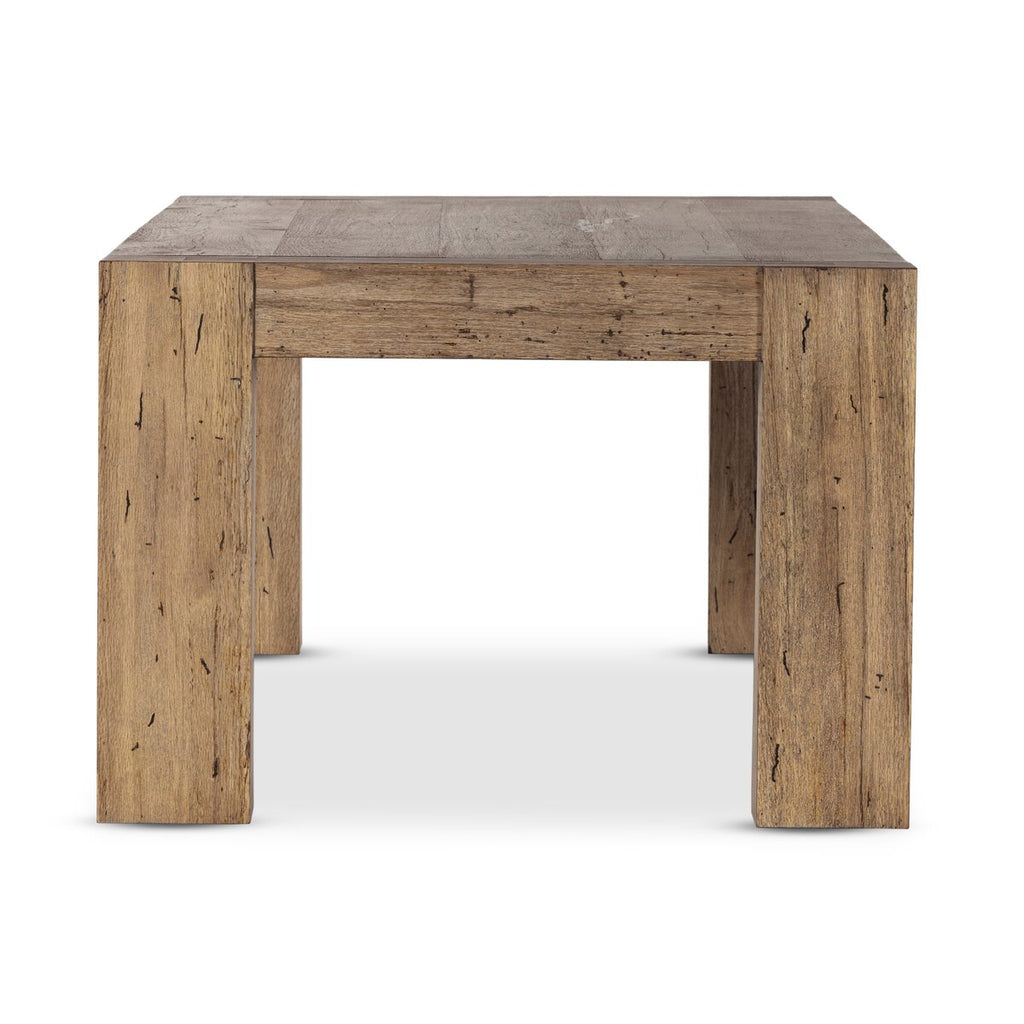 Abaso Dining Table Rustic in Wormwood Oak