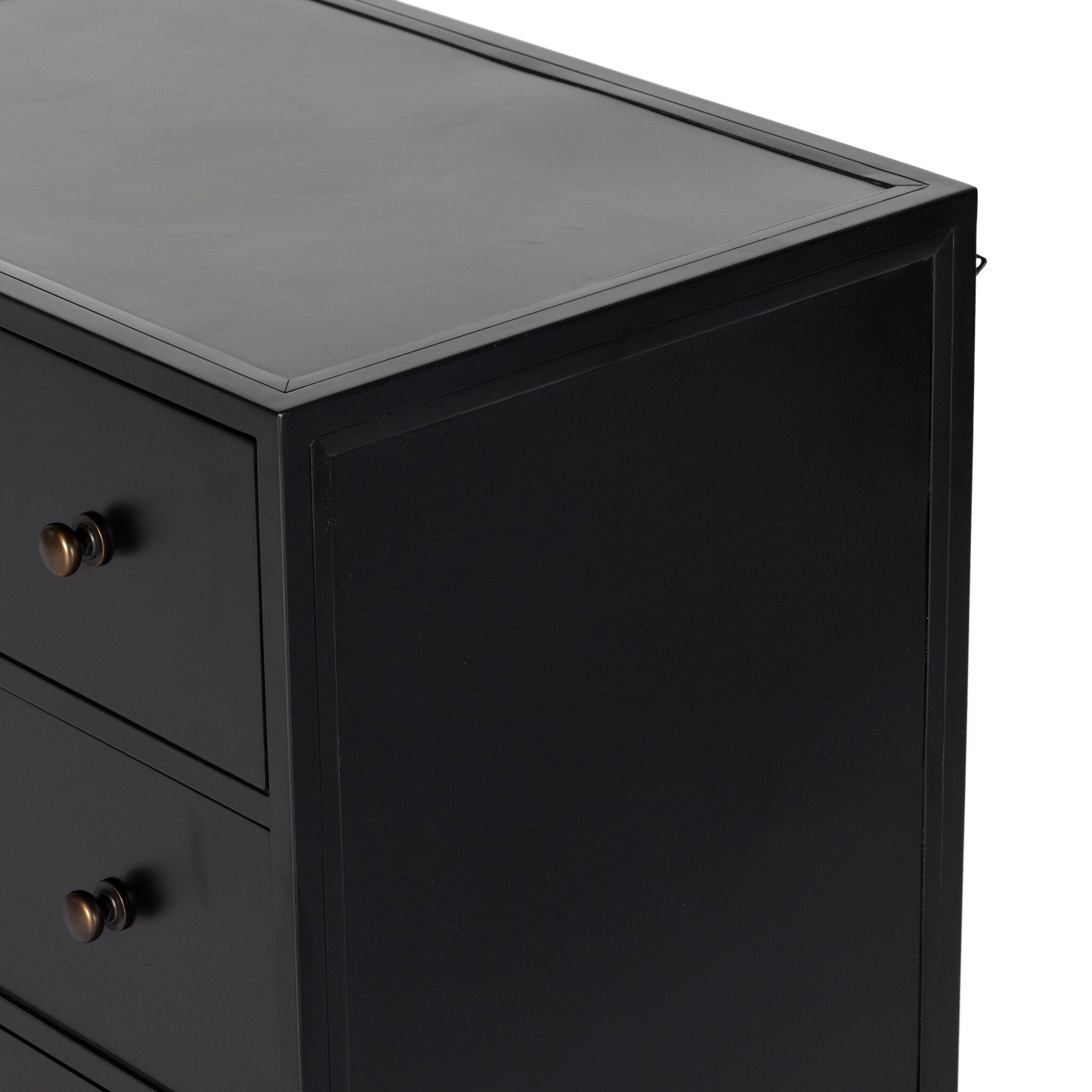 Belmont 12 Drawer Dresser in Black