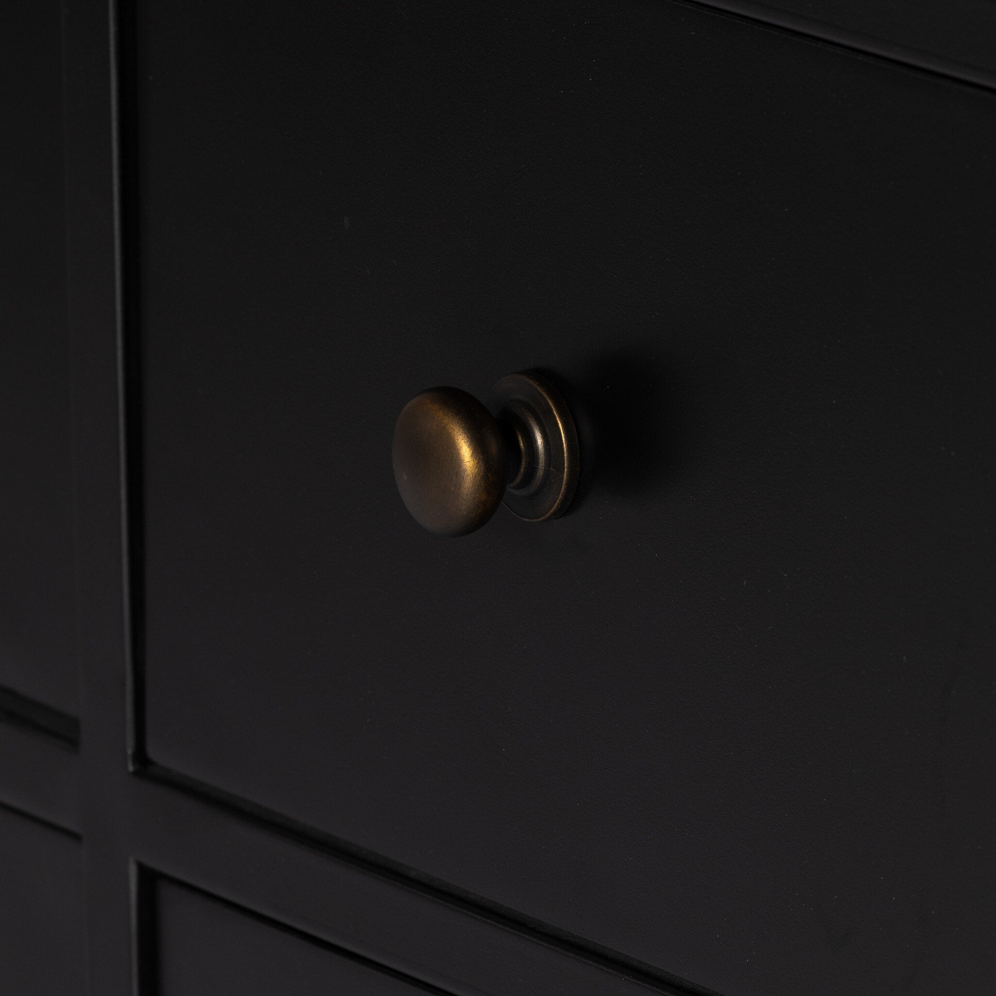 Belmont 12 Drawer Dresser in Black