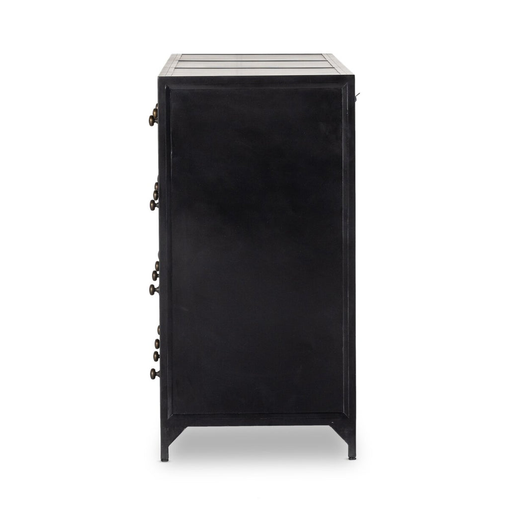 Belmont 12 Drawer Dresser in Black