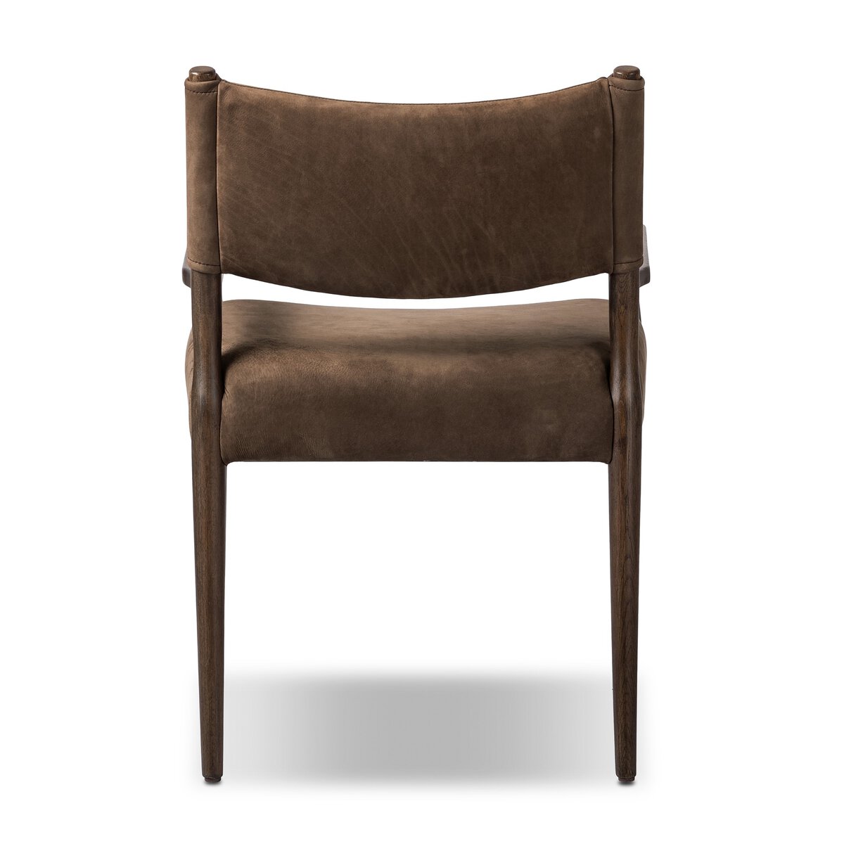 Jayla Dining Armchair in Nubuck Cigar