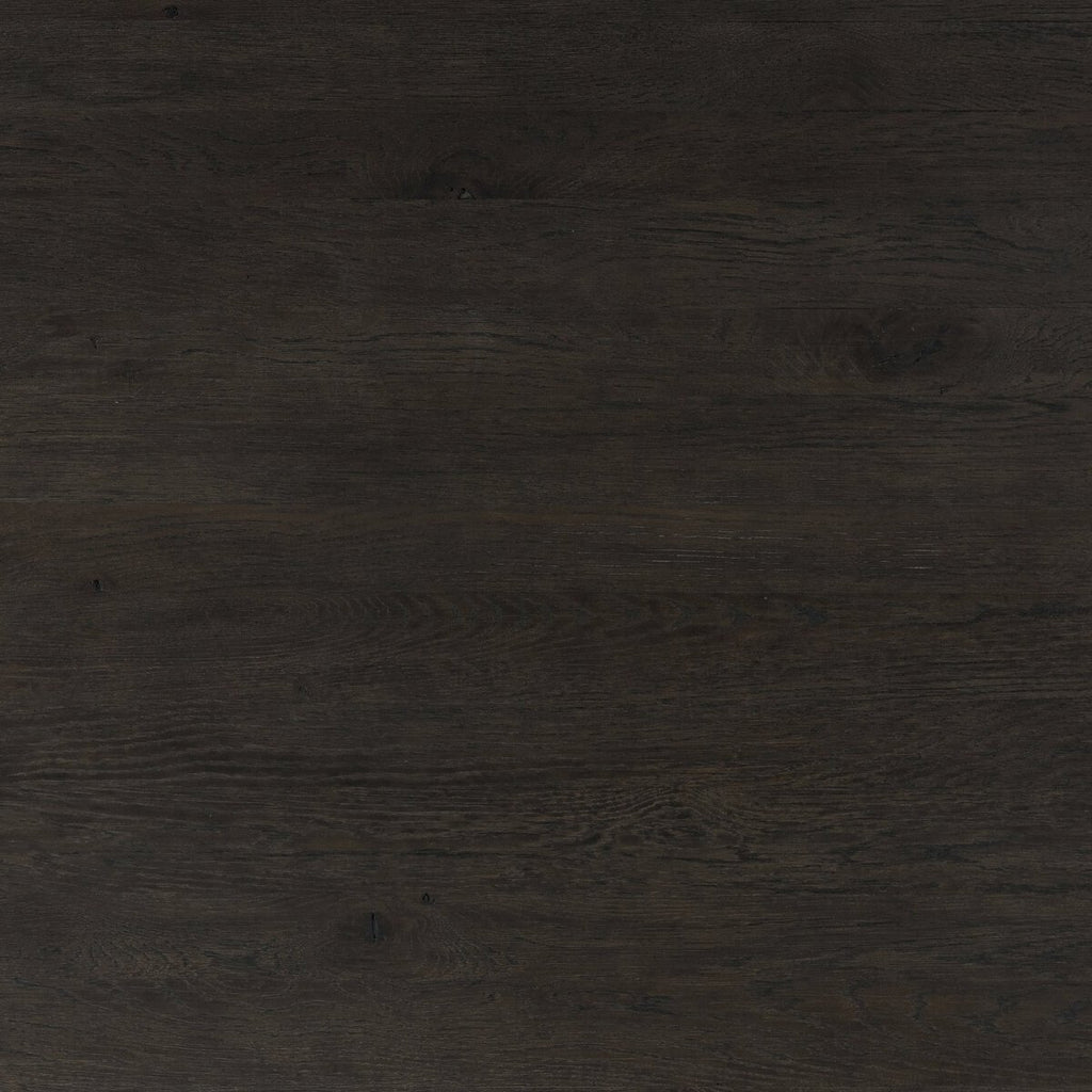 Noeline Extension Dining Table in Smoked Black Resawn Oak