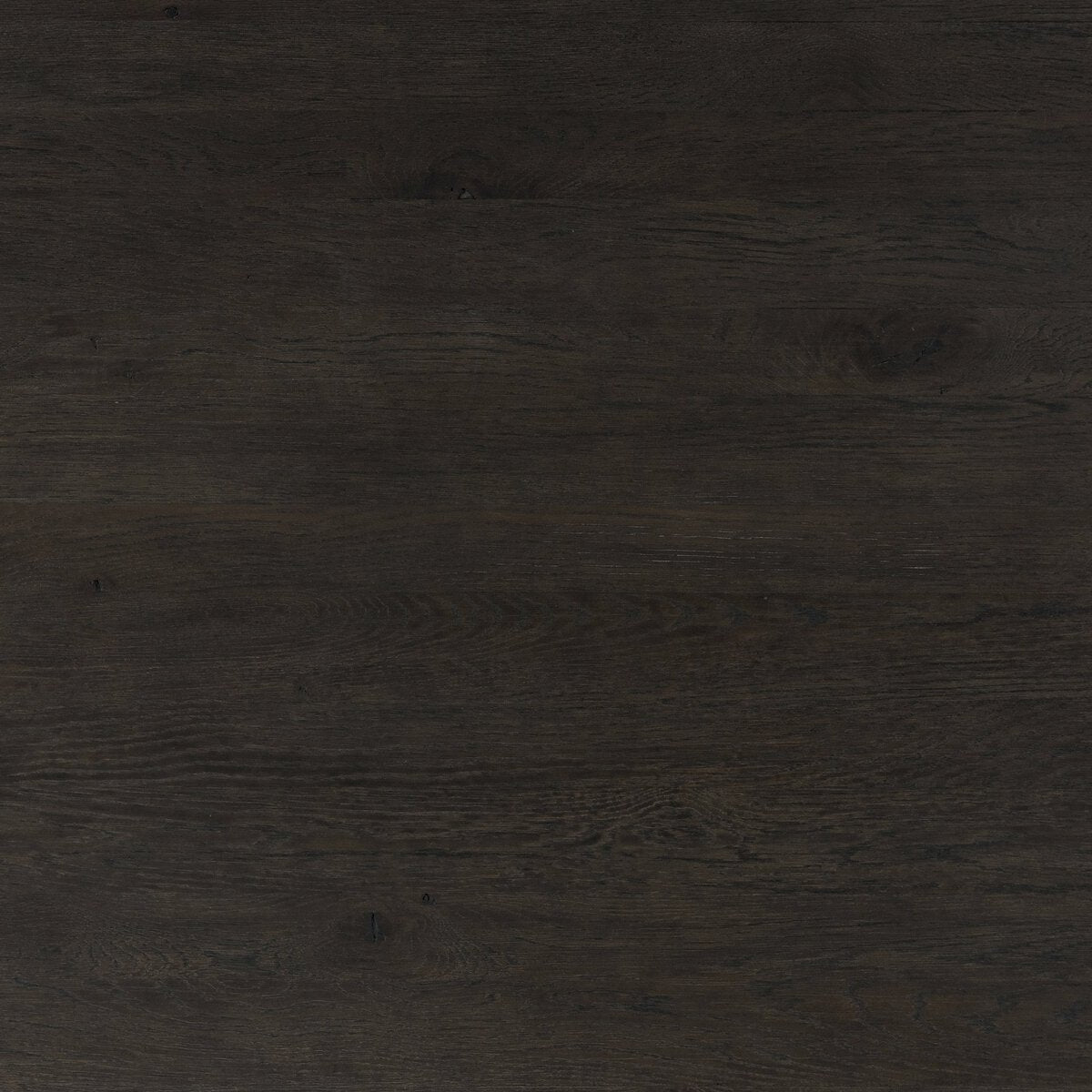 Noeline Extension Dining Table in Smoked Black Resawn Oak