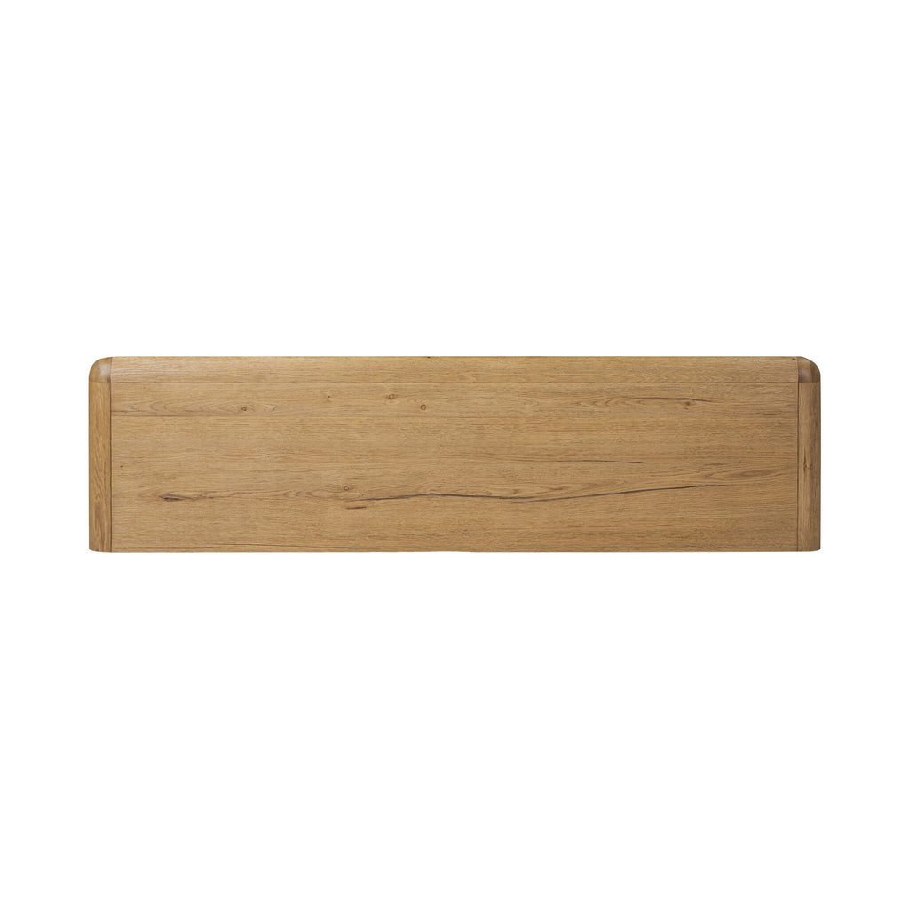 Sheldon 6 Drawer Dresser in Worn Oak Veneer