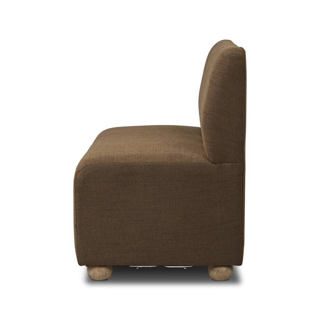 Build Your Own: Clemence Dining Banquette in Crypton Nomad Mushroom