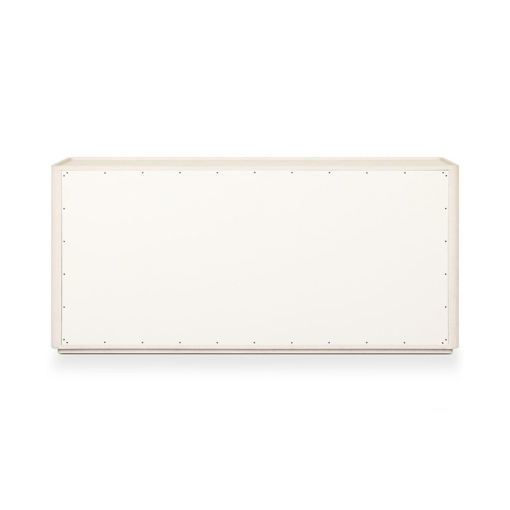 Paula 6 Drawer Dresser in Beige Painted Linen
