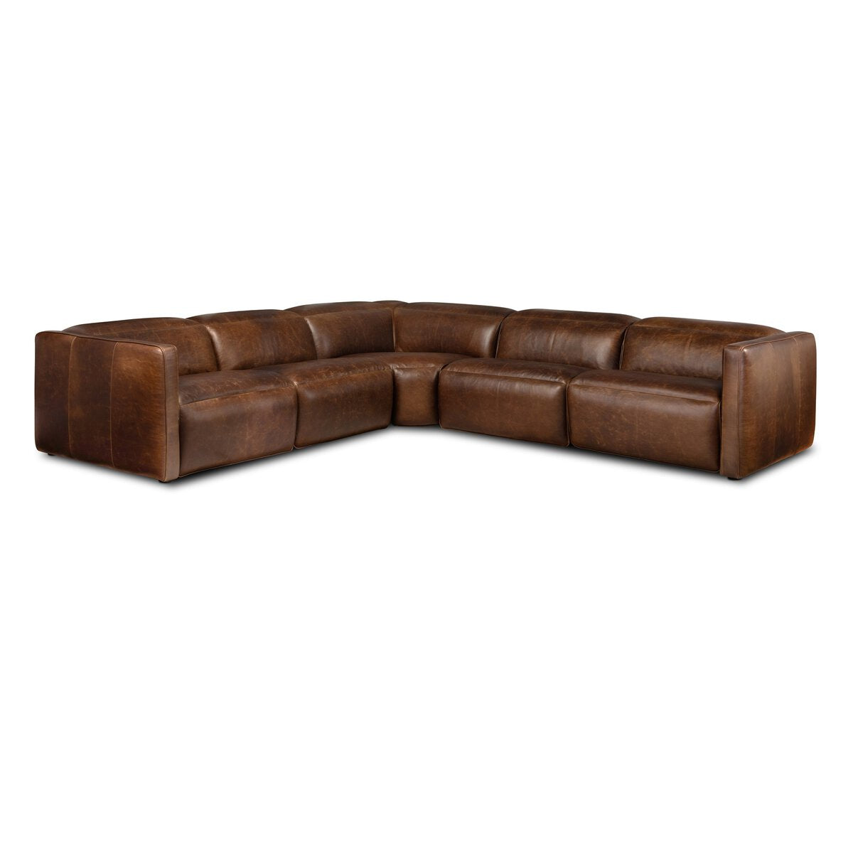Kenlee Power Recliner 5Pc Sectional