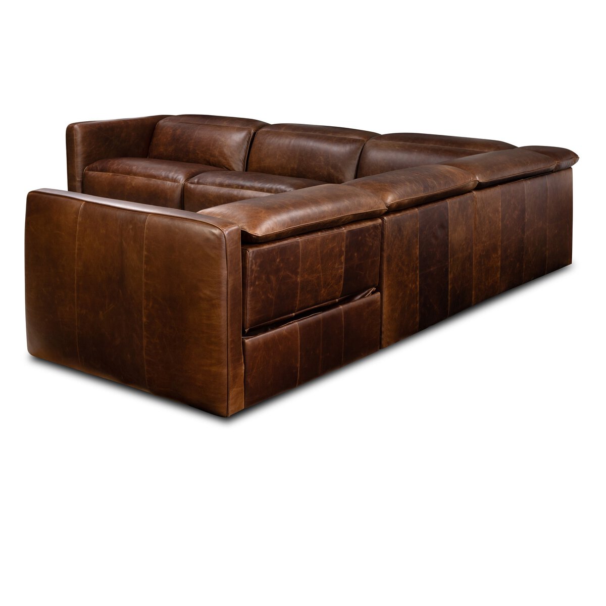Kenlee Power Recliner 5Pc Sectional