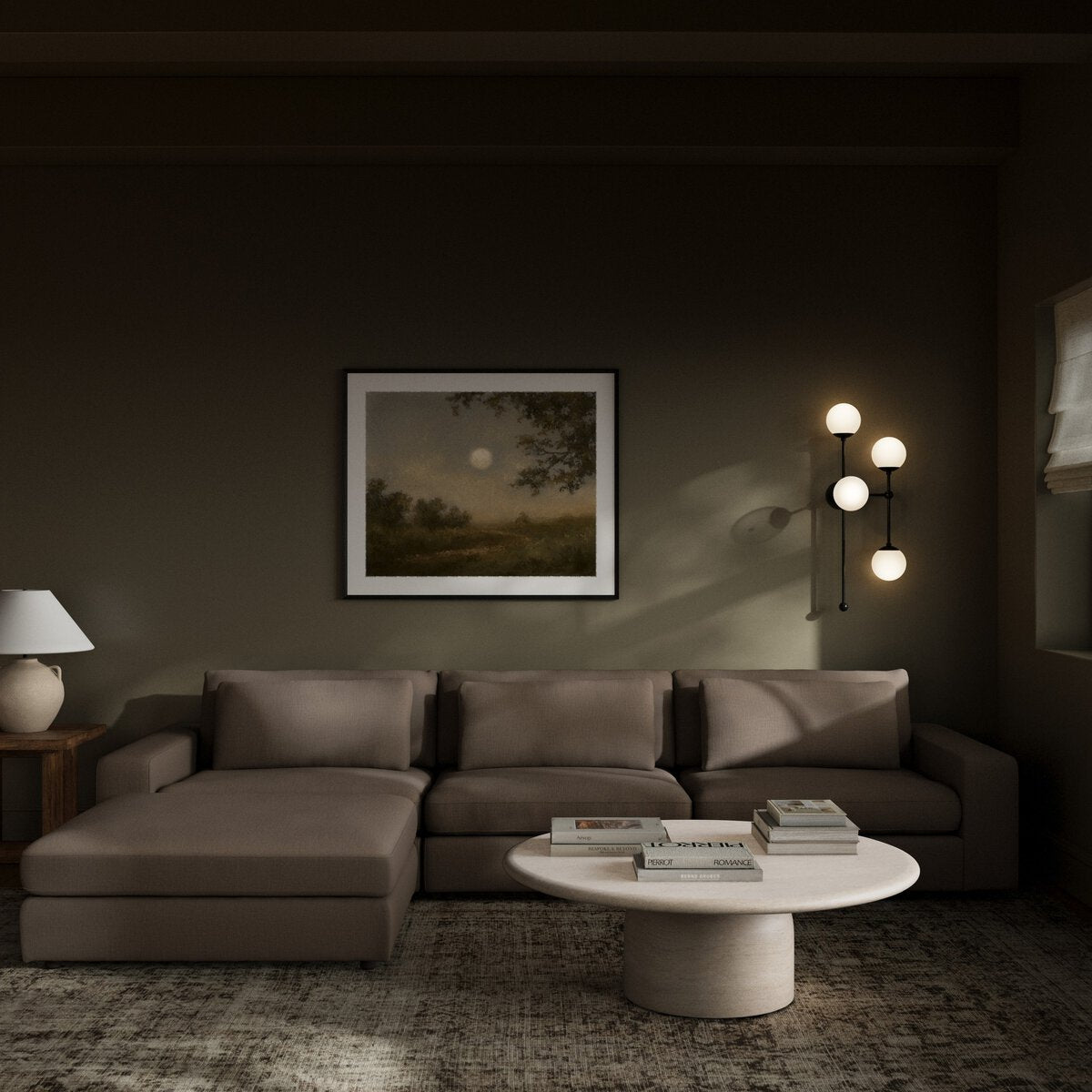 Bloor 3-Piece Sectional Sofa+Ottoman