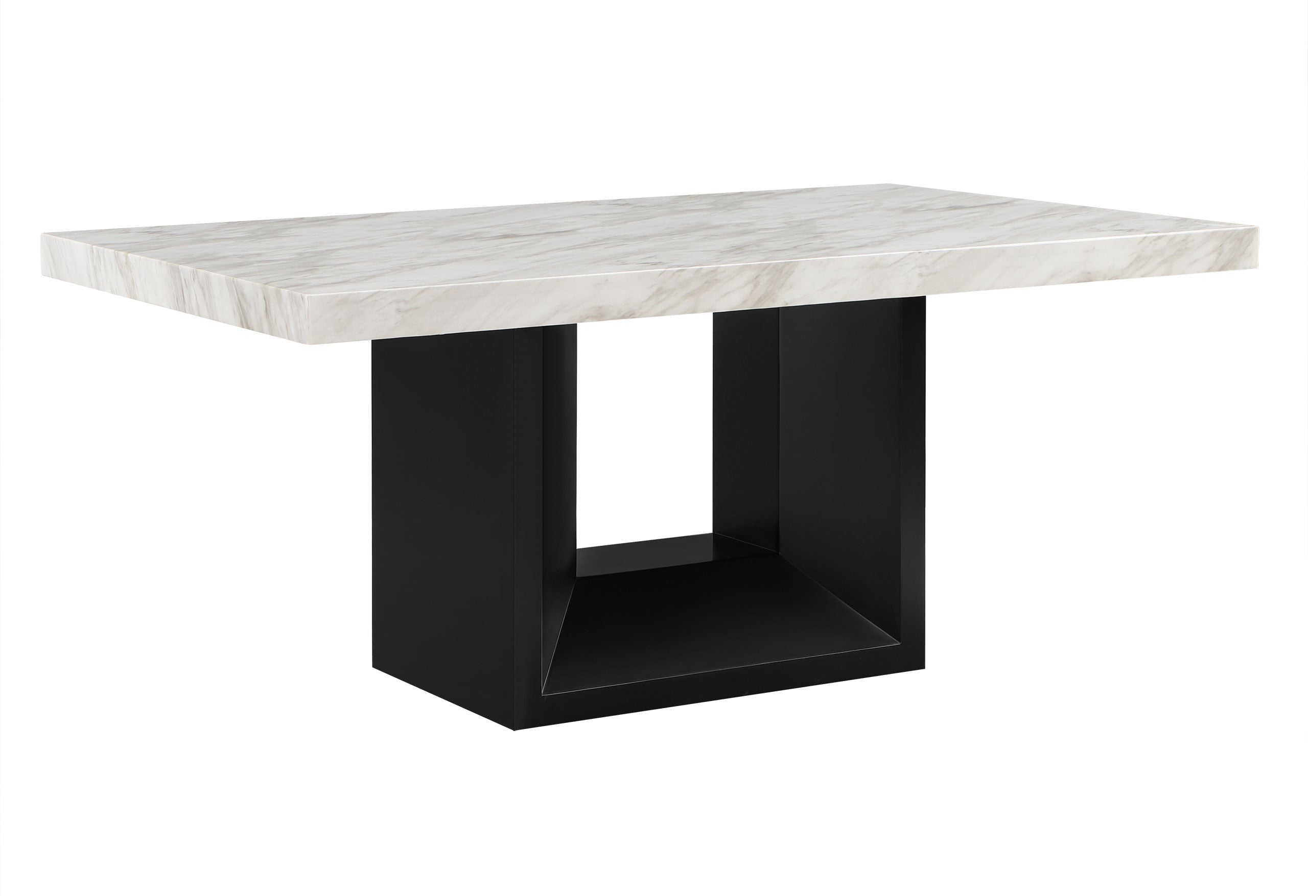 NATURAL BLACK DINING TABLE