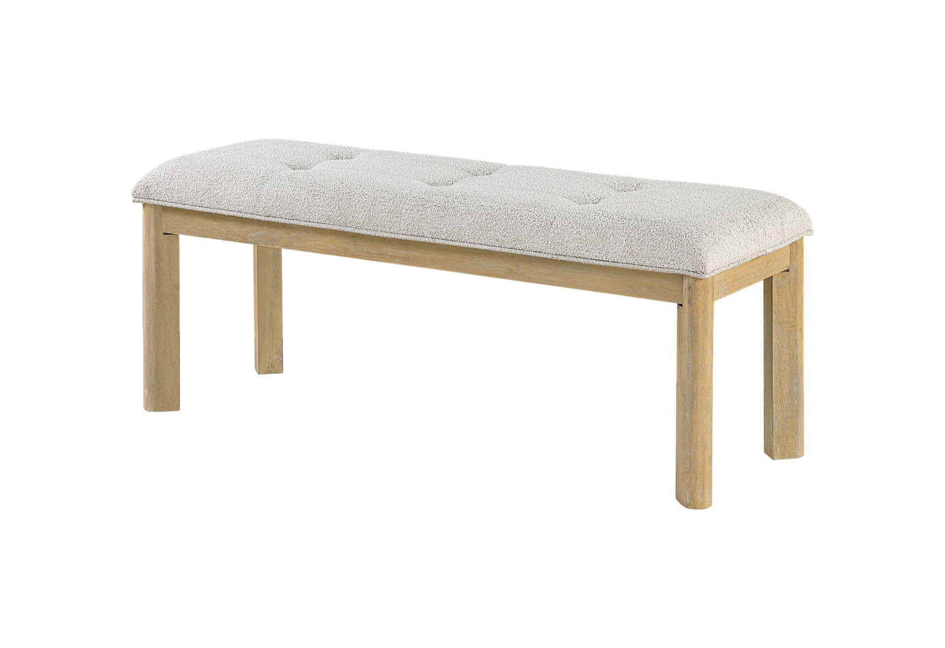 NATURAL DINING TABLE BENCH (2/CN)
