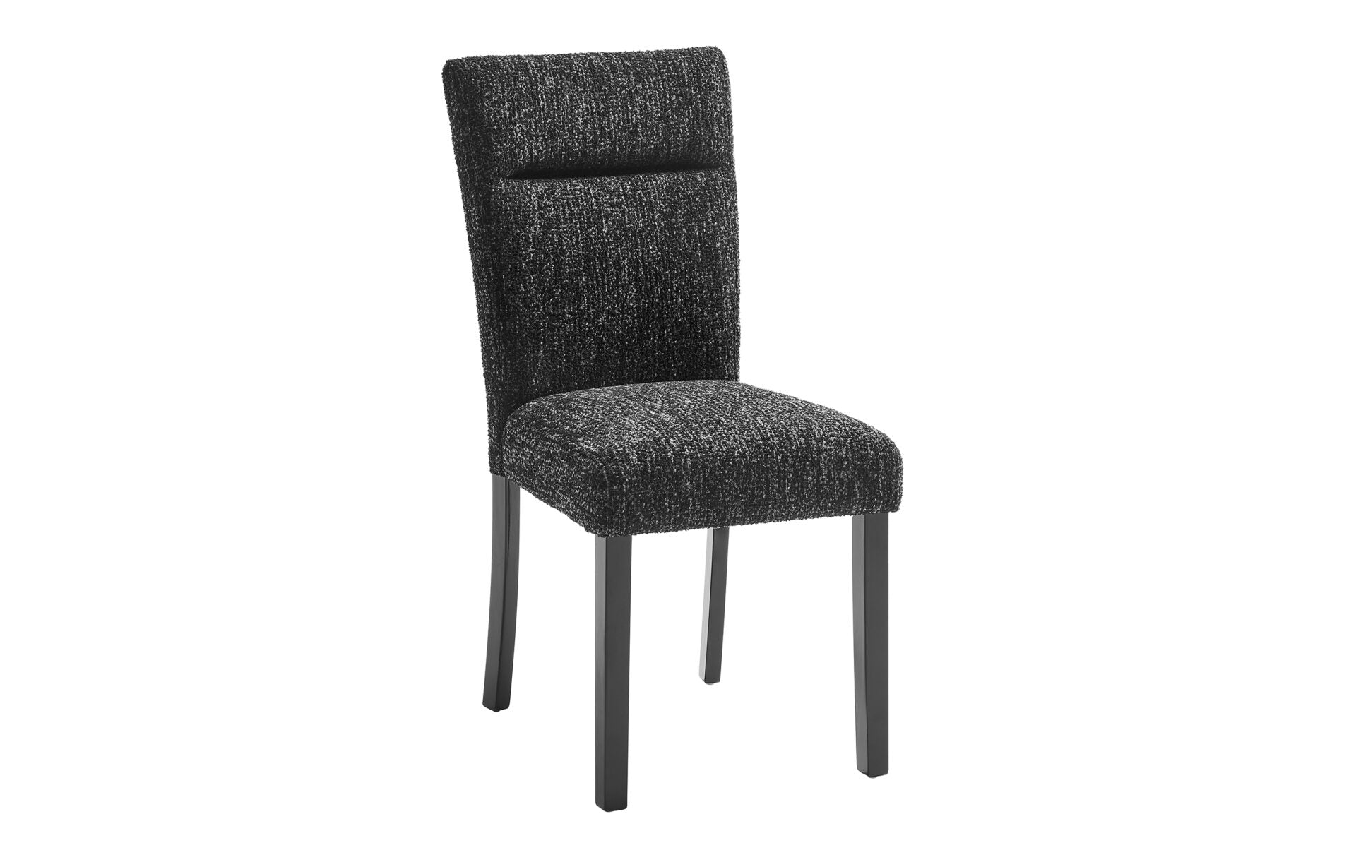 SMOOTH BLACK DINING CHAIR (2/CN)
