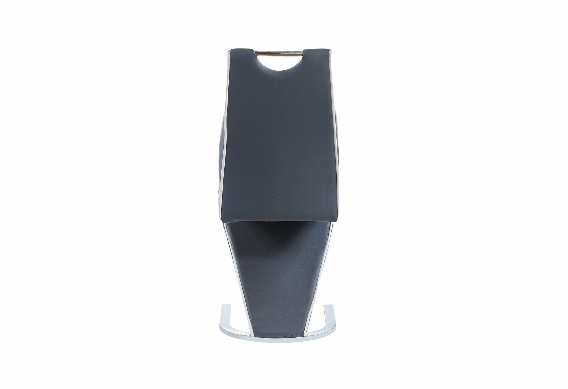 SLEEK GREY DINING CHAIR (2/CN)