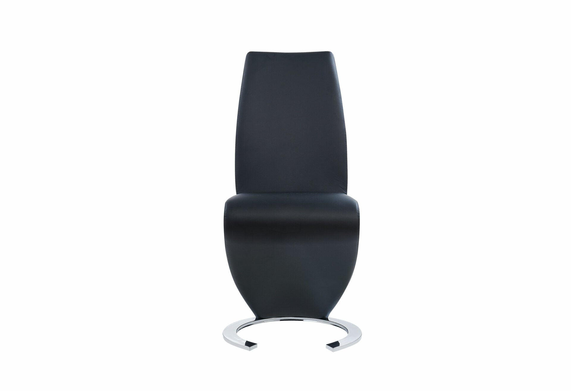 Z MODERN BLACK DINING CHAIR (2/CN)