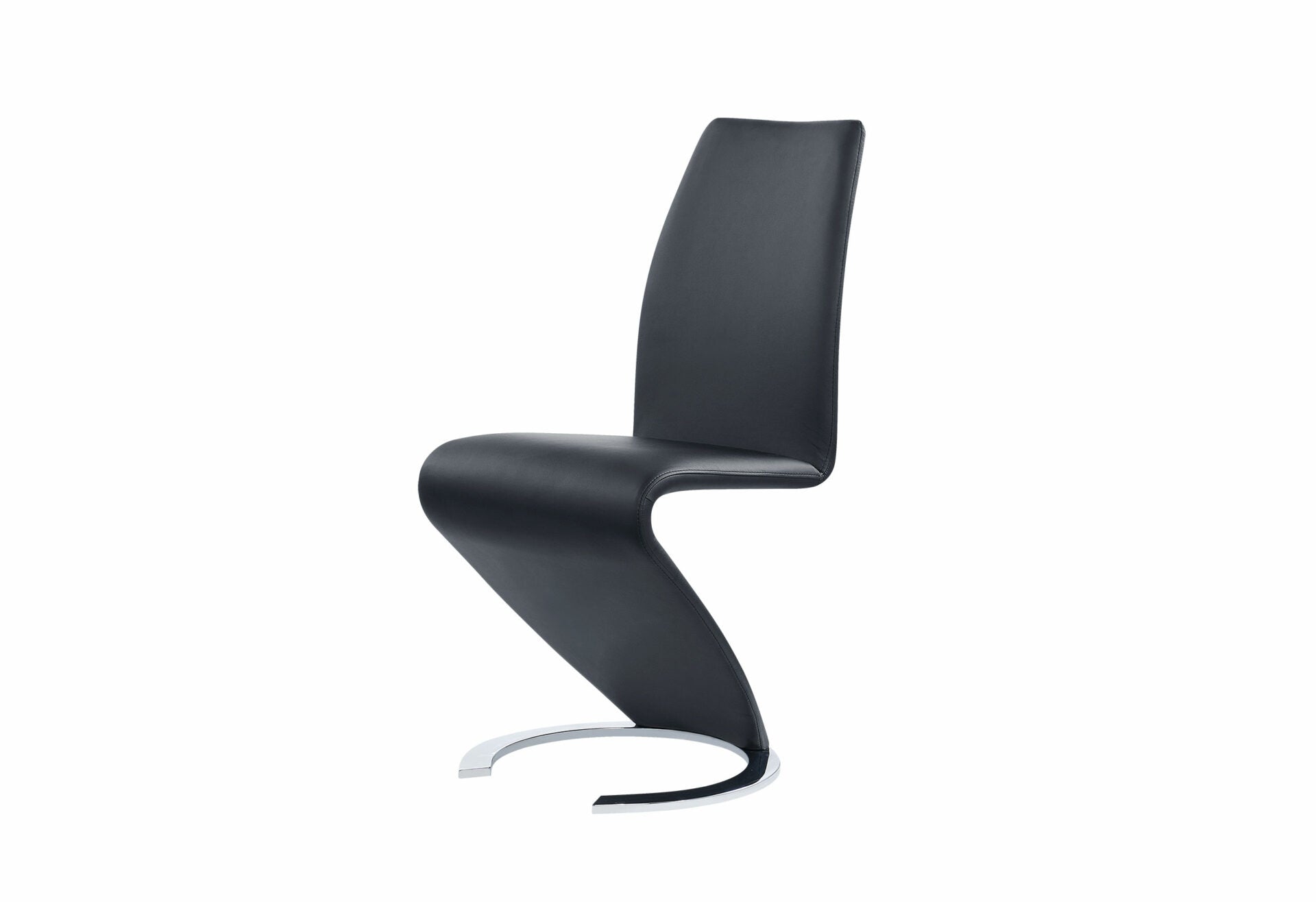 Z MODERN BLACK DINING CHAIR (2/CN)