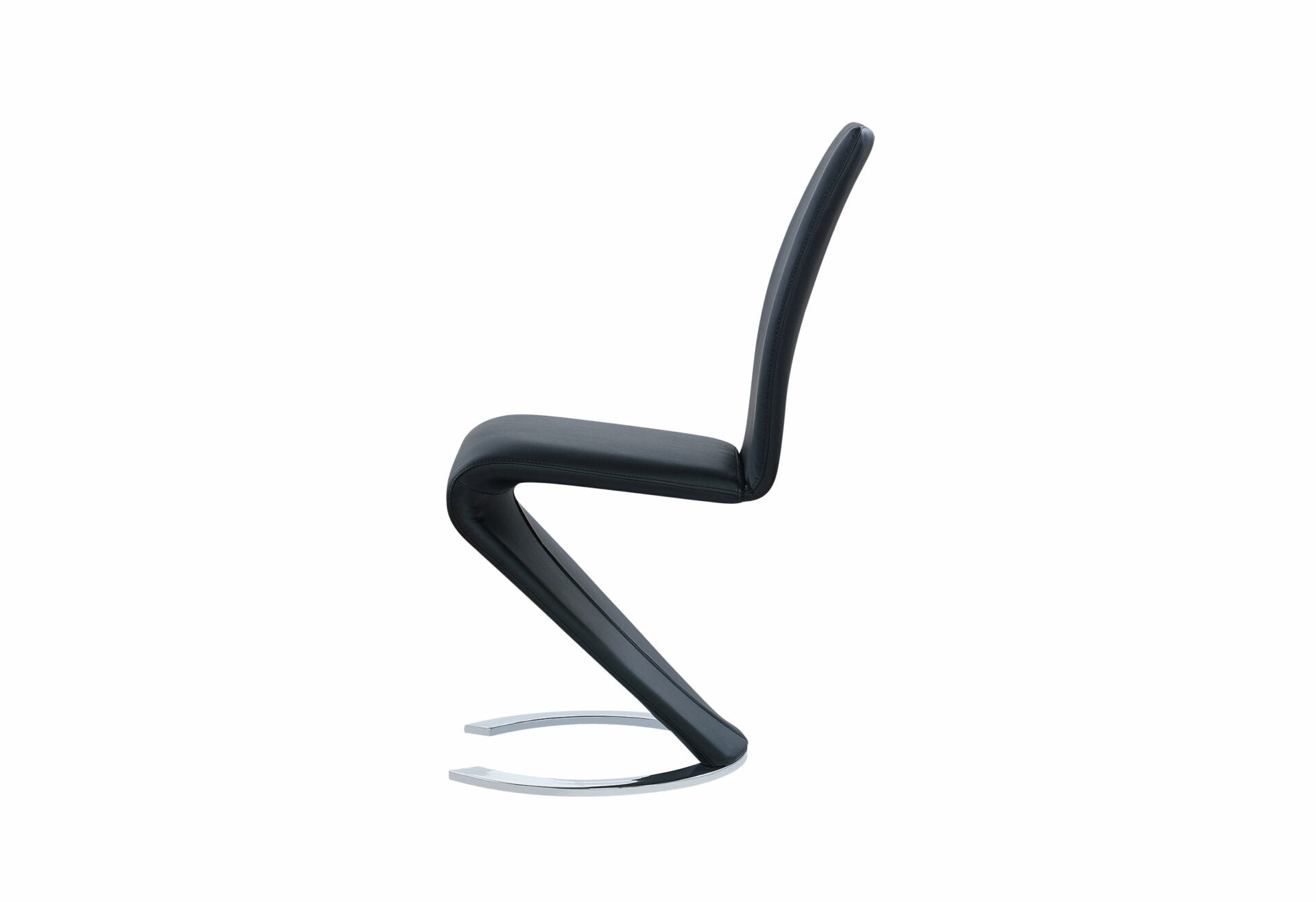 Z MODERN BLACK DINING CHAIR (2/CN)