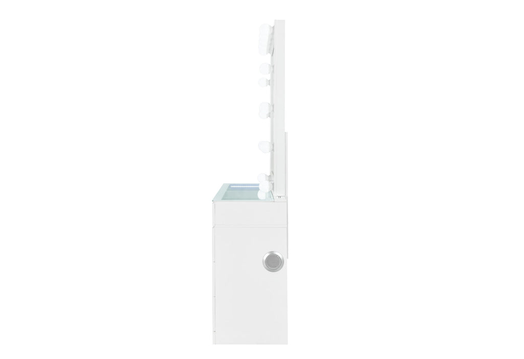 ELLA WHITE VANITY WITH SPEAKER (1/CN)