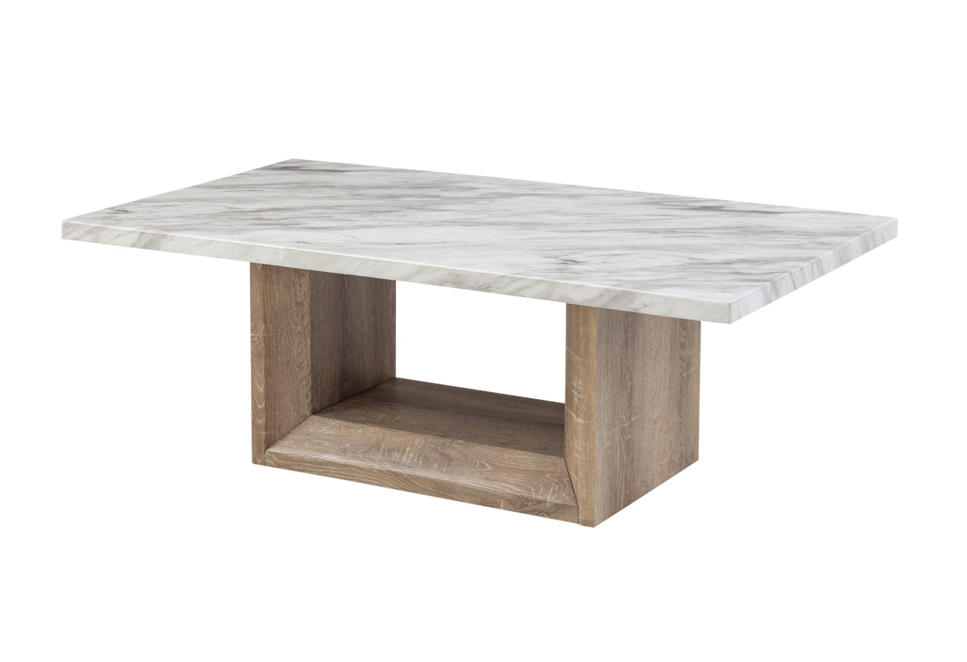 WOOD NATURAL COFFEE TABLE (1/CN)