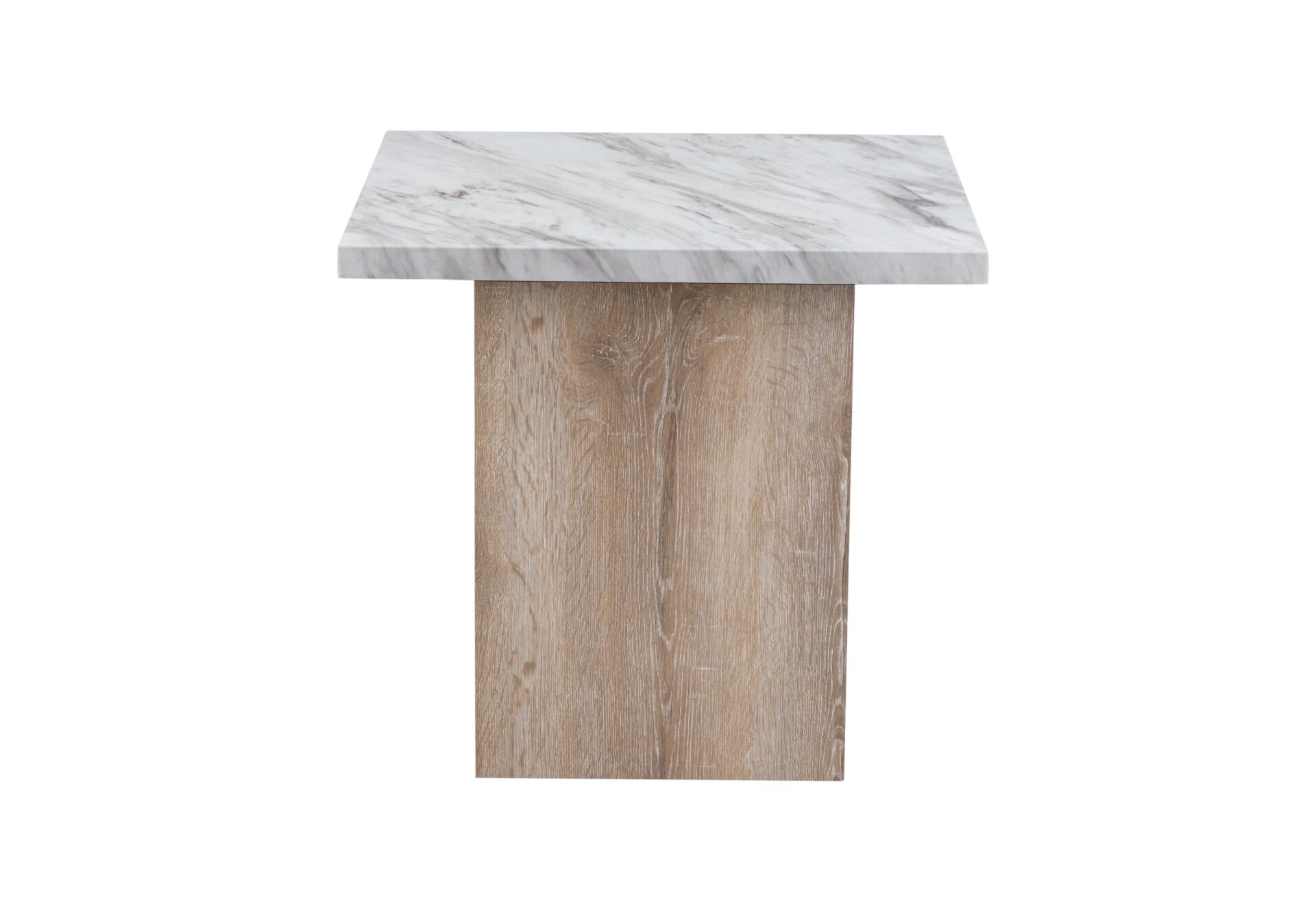 WOOD NATURAL END TABLE (1/CN)