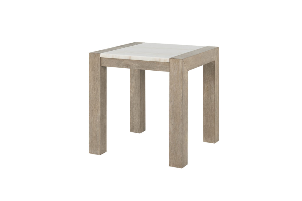 AUTH MARBLE END TABLE (1/CN)