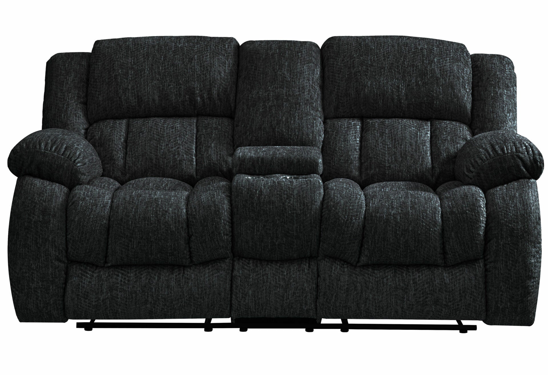 EBONY CONSOLE RECLINING LOVESEAT (1/CN)