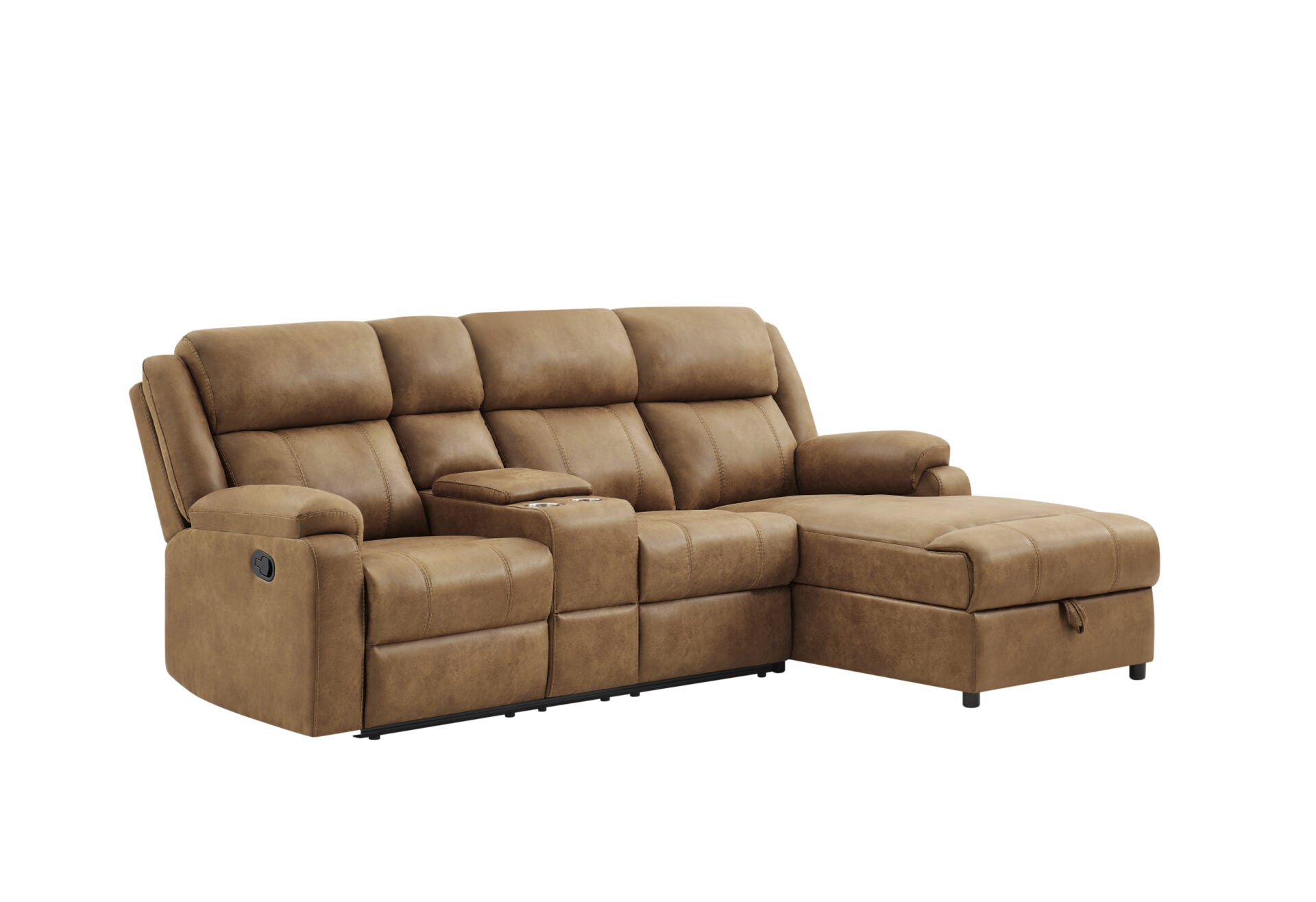 CHOFA BROWN SECTIONAL (1/CN)