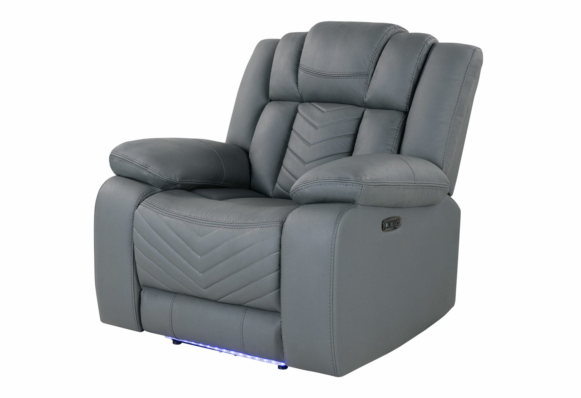ARROW GREY 10 POWER RECLINER WITH LED