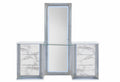 YLIME WHITE MARBLE VANITY WITH LED (1/CN)